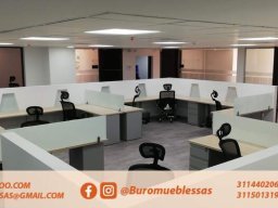 islas de trabajo mobiliario para oficina